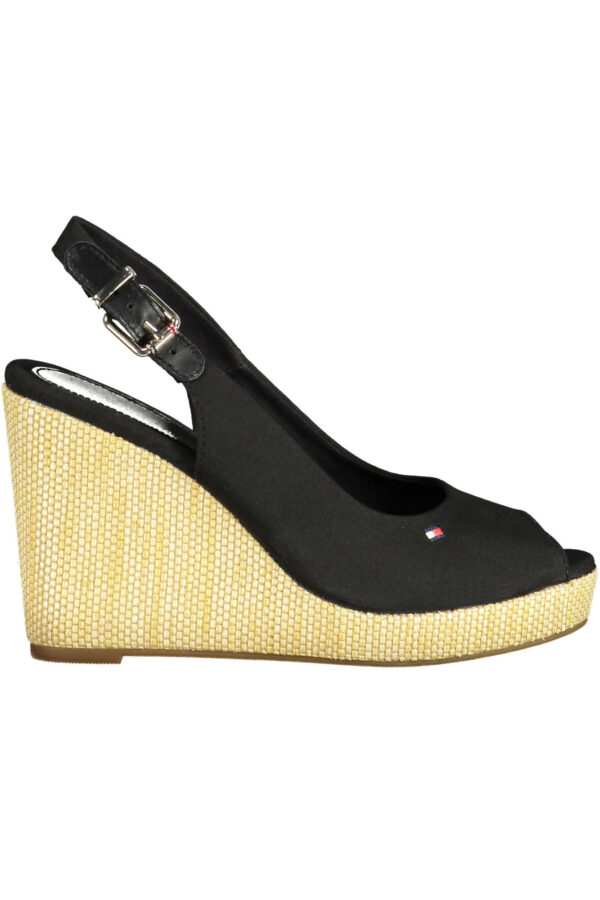 TOMMY HILFIGER WOMEN'S SANDAL FOOTWEAR BLACK
