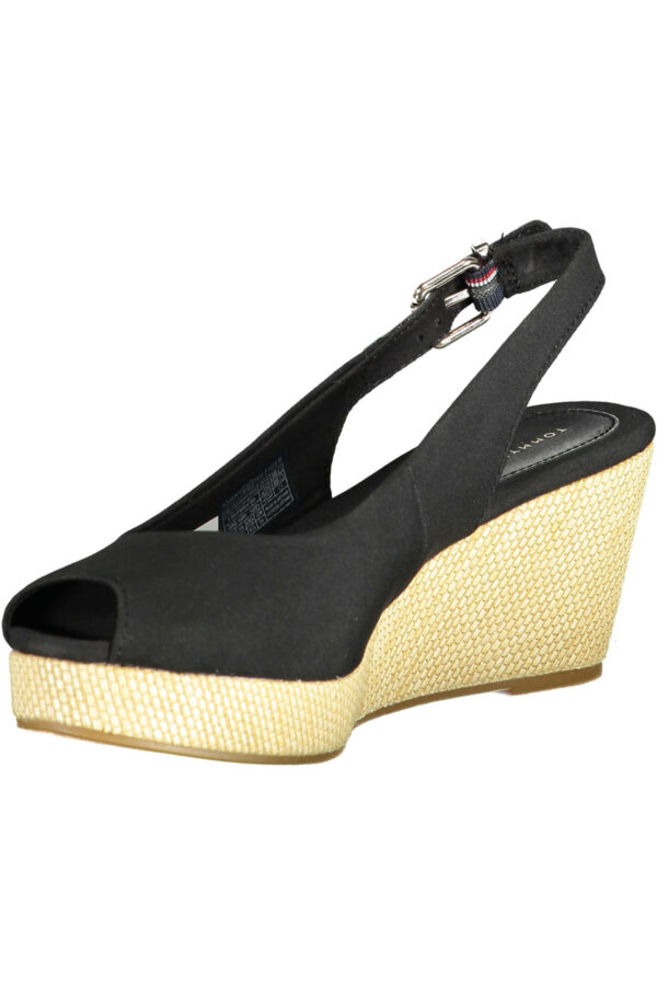 TOMMY HILFIGER WOMEN'S SANDAL FOOTWEAR BLACK - Image 3