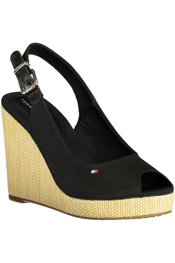 TOMMY HILFIGER WOMEN'S SANDAL FOOTWEAR BLACK - Image 3