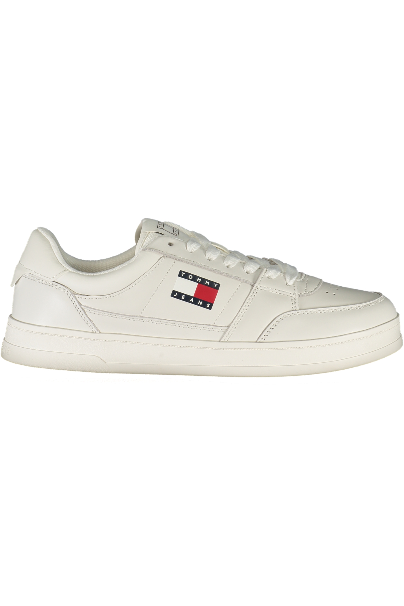 TOMMY HILFIGER MEN'S SPORTS SHOES WHITE TOMMY HILFIGER