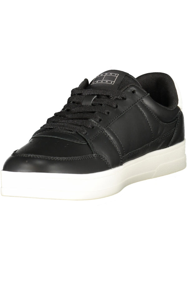 TOMMY HILFIGER MEN'S SPORTS SHOES BLACK - Image 3