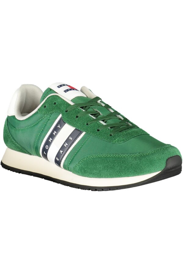 TOMMY HILFIGER MEN'S SPORTS SHOES GREEN - Image 2