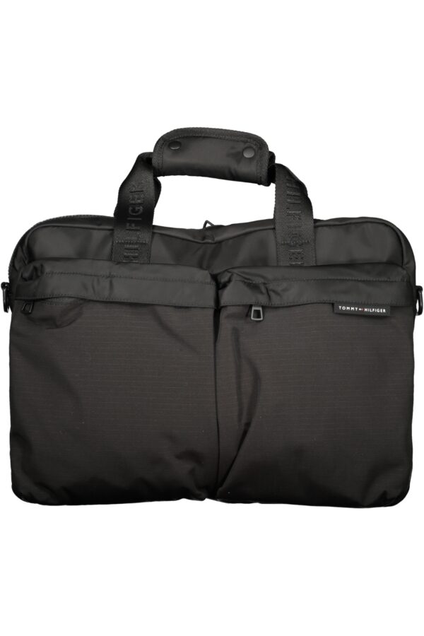 TOMMY HILFIGER MEN'S BRIEFCASE BLACK