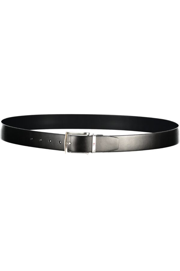 TOMMY HILFIGER LEATHER BELT MEN BLUE - Image 2