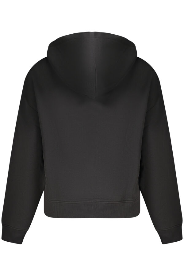 TOMMY HILFIGER WOMEN'S ZIP-UP SWEATSHIRT BLACK - Image 2