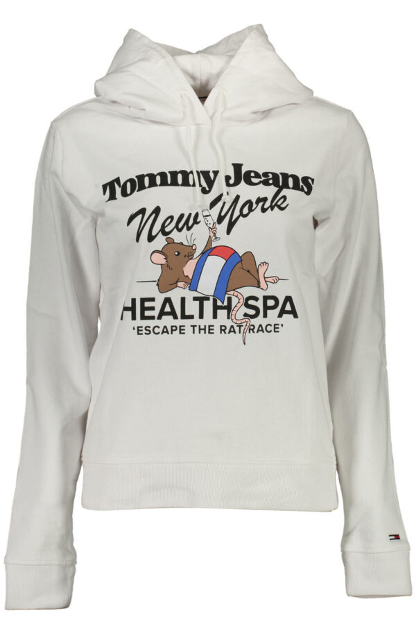 TOMMY HILFIGER SWEATSHIRT WITHOUT ZIP WOMEN WHITE