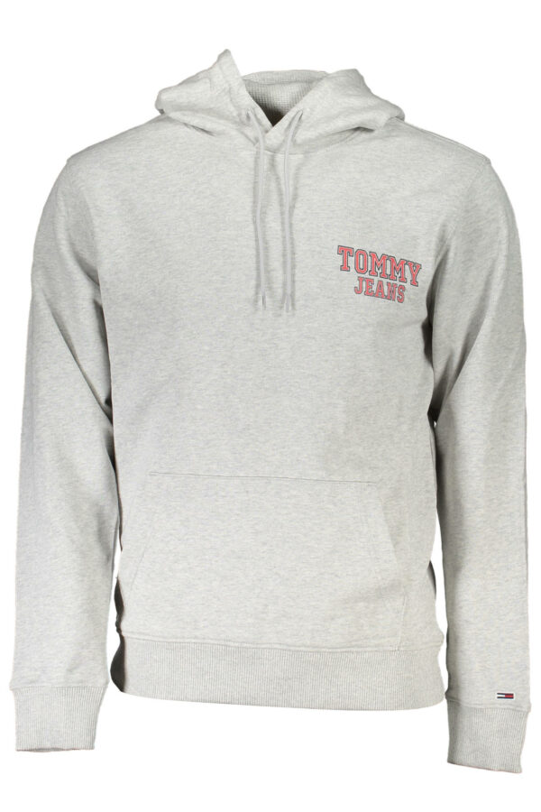 TOMMY HILFIGER MEN'S ZIP-UP SWEATSHIRT GREY