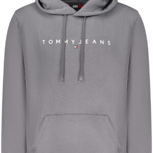 TOMMY HILFIGER MEN'S ZIP-UP SWEATSHIRT GREY TOMMY HILFIGER