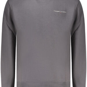 TOMMY HILFIGER MEN'S ZIP-UP SWEATSHIRT GREY TOMMY HILFIGER