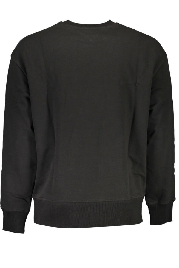 TOMMY HILFIGER MEN'S BLACK ZIP-UP SWEATSHIRT - Image 2