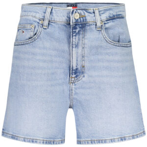 TOMMY HILFIGER JEANS SHORT WOMEN BLUE TOMMY HILFIGER