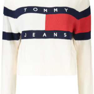 TOMMY HILFIGER WOMEN'S WHITE SWEATER