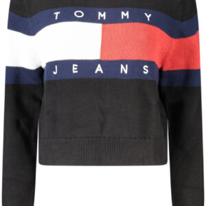 TOMMY HILFIGER WOMEN'S BLACK SWEATER