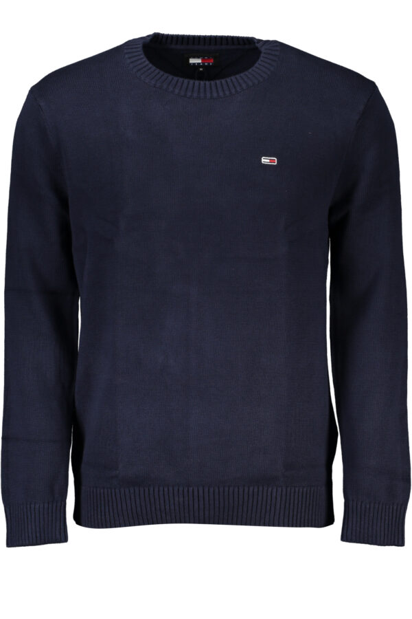 TOMMY HILFIGER MEN'S BLUE SWEATER