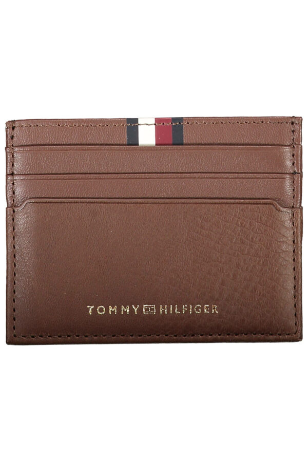 TOMMY HILFIGER MEN'S WALLET BROWN