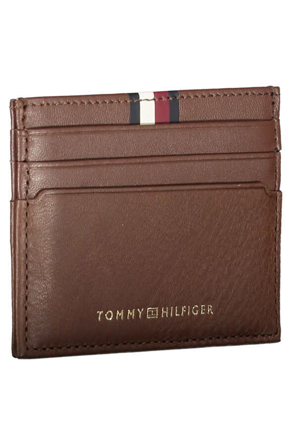 TOMMY HILFIGER MEN'S WALLET BROWN - Image 3