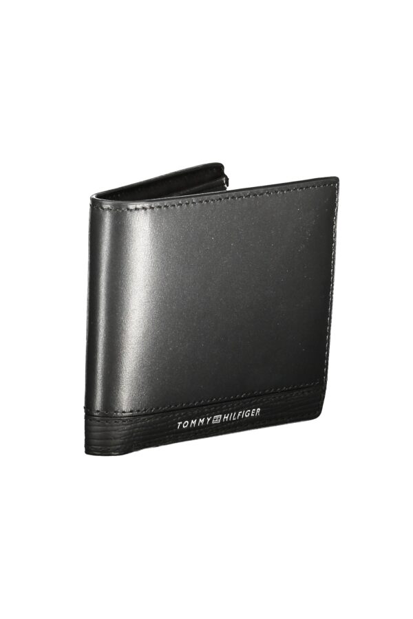 TOMMY HILFIGER MEN'S WALLET BLACK - Image 3