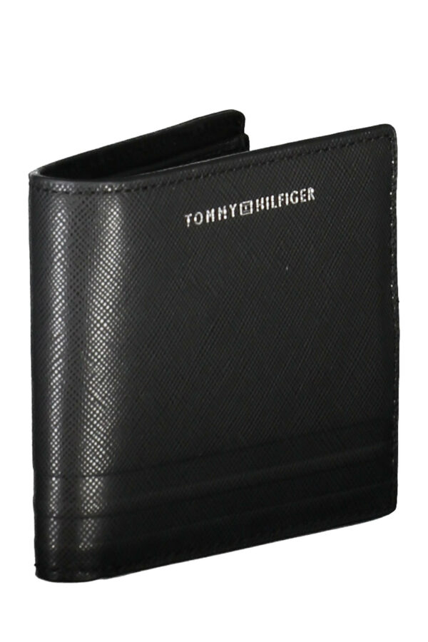 TOMMY HILFIGER MEN'S WALLET BLACK - Image 3