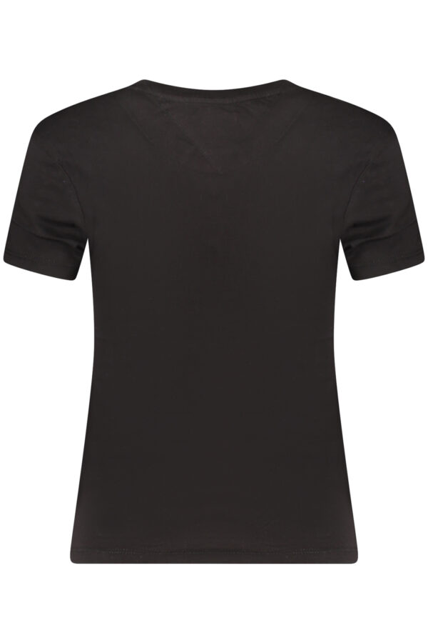 TOMMY HILFIGER SHORT SLEEVE T-SHIRT WOMEN BLACK - Image 2