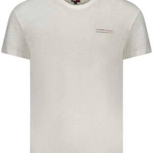 TOMMY HILFIGER SHORT SLEEVE T-SHIRT MEN WHITE TOMMY HILFIGER