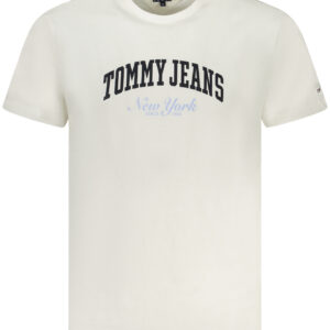 TOMMY HILFIGER SHORT SLEEVE T-SHIRT MEN WHITE TOMMY HILFIGER