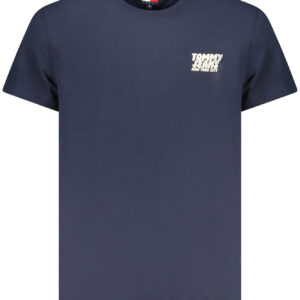 TOMMY HILFIGER MEN'S SHORT SLEEVE T-SHIRT BLUE TOMMY HILFIGER