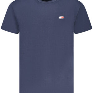 TOMMY HILFIGER MEN'S SHORT SLEEVE T-SHIRT BLUE TOMMY HILFIGER