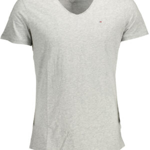 TOMMY HILFIGER MEN'S SHORT SLEEVE T-SHIRT GREY