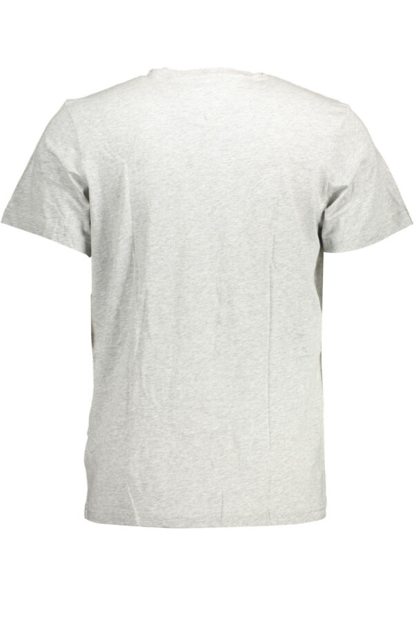 TOMMY HILFIGER MEN'S SHORT SLEEVE T-SHIRT GREY - Image 2