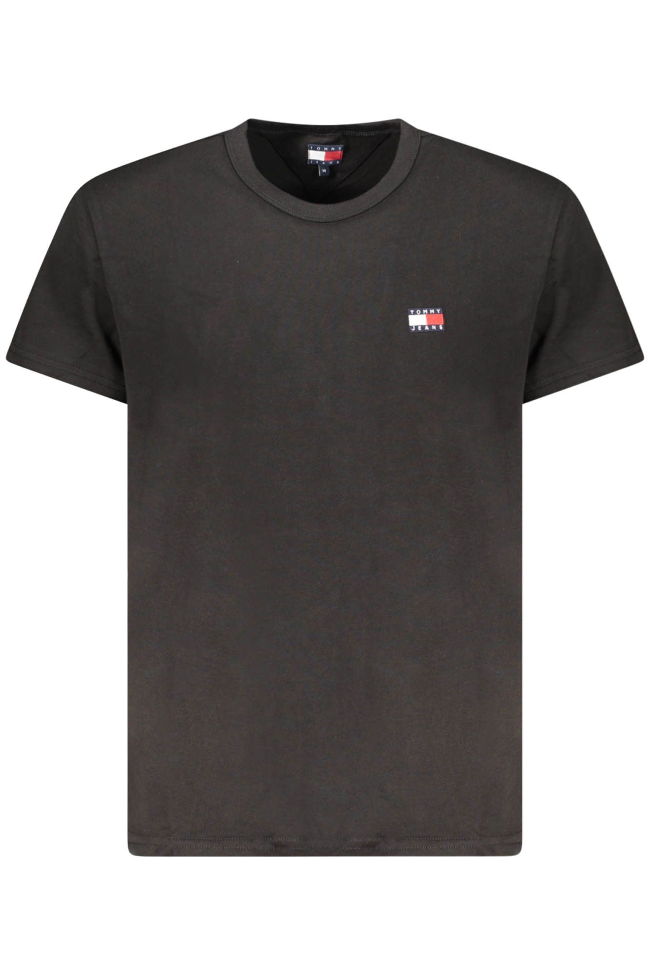 TOMMY HILFIGER SHORT SLEEVE T-SHIRT MEN BLACK TOMMY HILFIGER