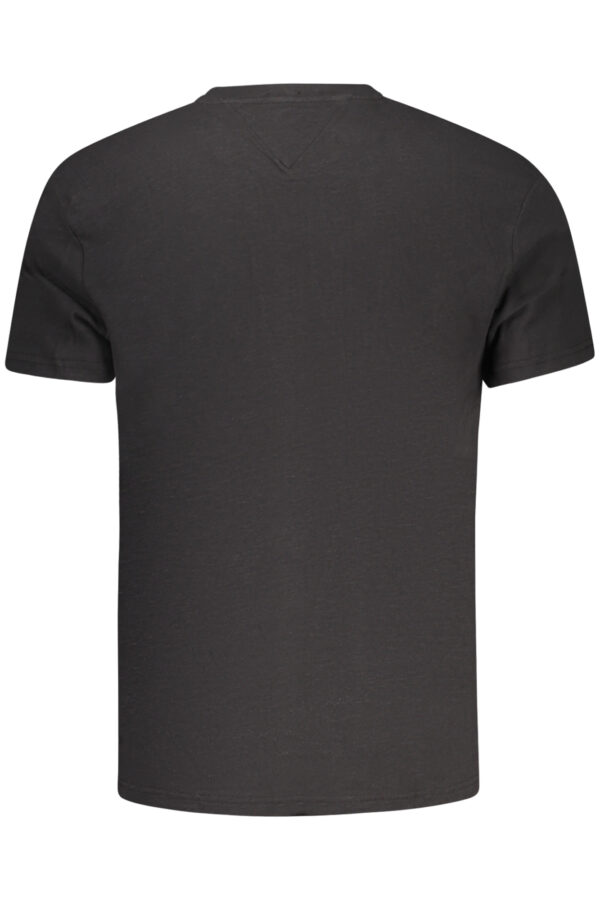 TOMMY HILFIGER SHORT SLEEVE T-SHIRT MEN BLACK - Image 2
