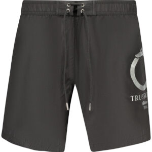 TRUSSARDI SWIMSUIT BLACK MAN BOTTOM