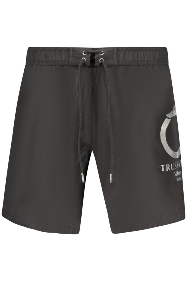 TRUSSARDI SWIMSUIT BLACK MAN BOTTOM