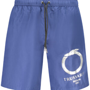 TRUSSARDI MEN'S BLUE SHORT PANTS