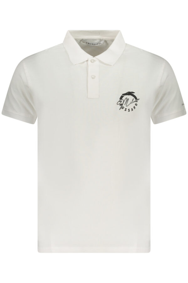TRUSSARDI POLO SHORT SLEEVES MEN WHITE