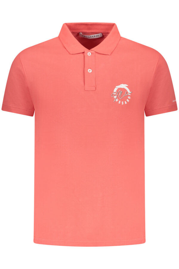 TRUSSARDI POLO SHORT SLEEVES MEN PINK
