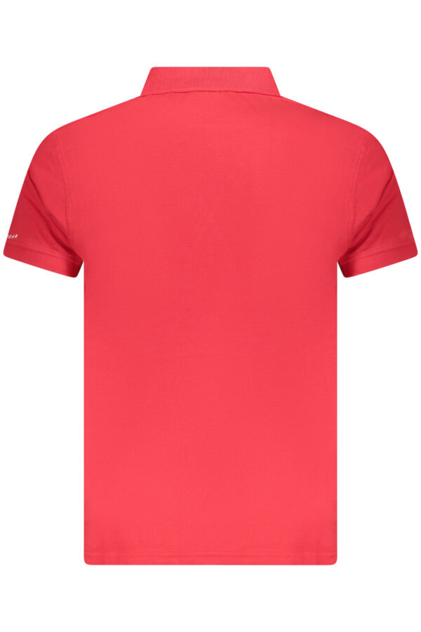 TRUSSARDI MEN'S SHORT SLEEVE POLO SHIRT RED - Image 2