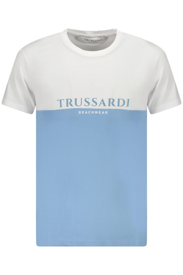 TRUSSARDI SHORT SLEEVE T-SHIRT MEN'S BLUE