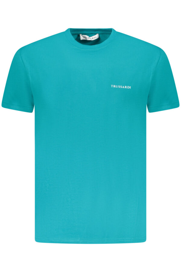 TRUSSARDI SHORT SLEEVE T-SHIRT MEN'S BLUE