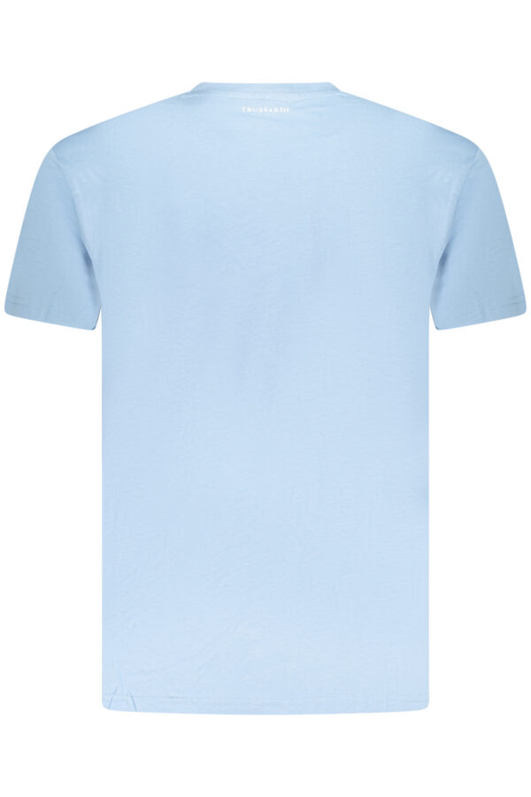 TRUSSARDI SHORT SLEEVE T-SHIRT MEN'S BLUE - Image 2