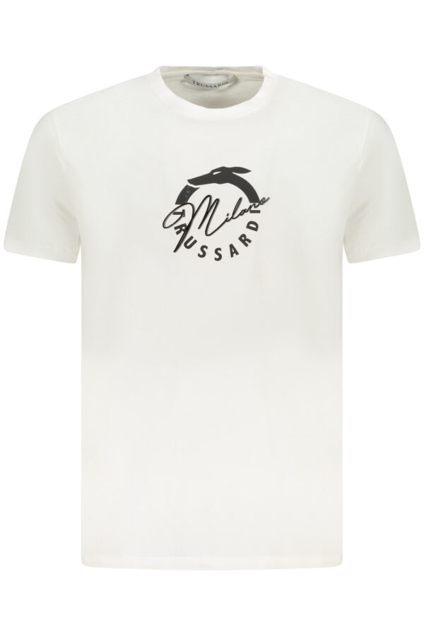 TRUSSARDI SHORT SLEEVE T-SHIRT MEN WHITE