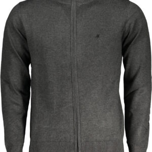 US GRAND POLO CARDIGAN MEN'S GREY