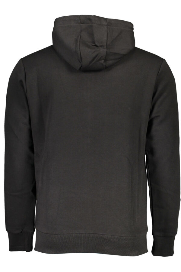 US GRAND POLO MEN'S BLACK ZIP-UP SWEATSHIRT - Image 2