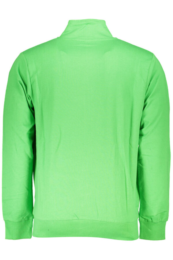 US GRAND POLO MEN'S ZIP-UP SWEATSHIRT GREEN - Image 2