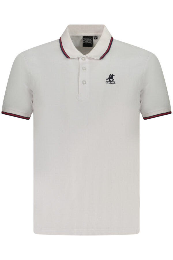 US GRAND POLO MEN'S SHORT SLEEVE POLO WHITE