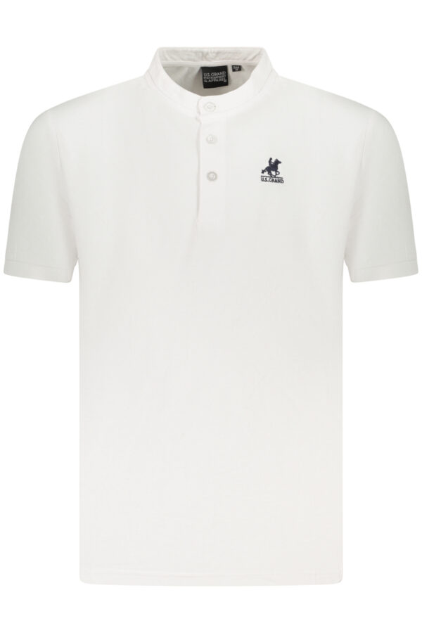 US GRAND POLO MEN'S SHORT SLEEVE POLO WHITE