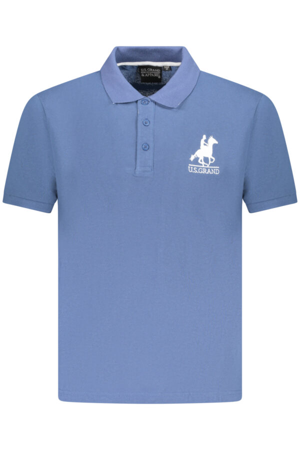 US GRAND POLO MEN'S SHORT SLEEVE POLO BLUE