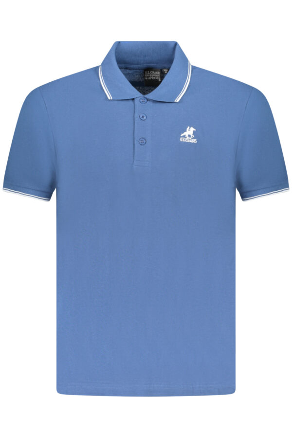 US GRAND POLO MEN'S SHORT SLEEVE POLO BLUE