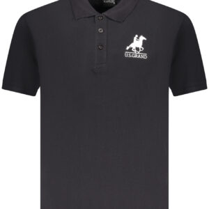 US GRAND POLO MEN'S SHORT SLEEVE POLO BLACK
