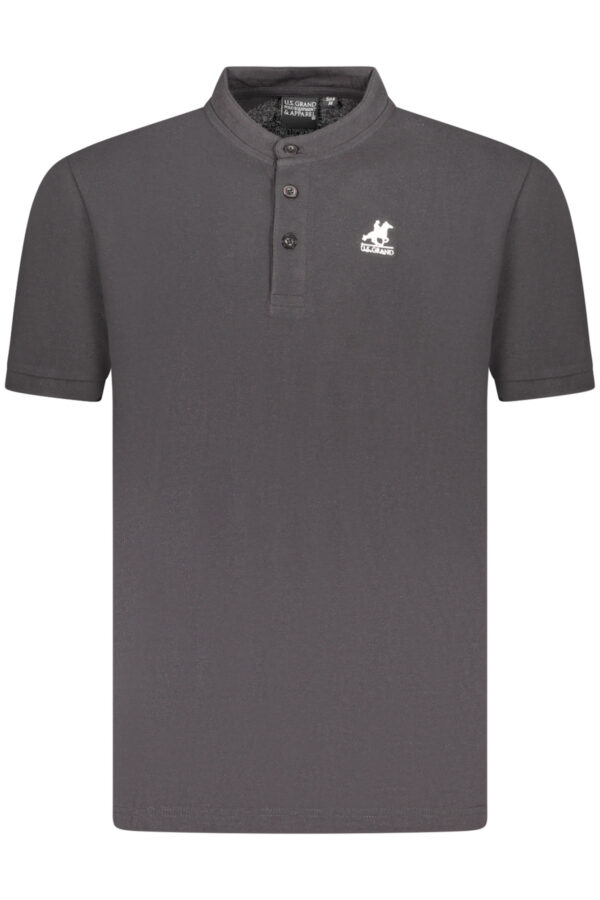 US GRAND POLO MEN'S SHORT SLEEVE POLO BLACK